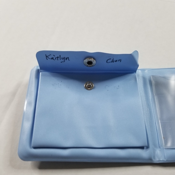 Hello Kitty Blue Angel Chocolate Snap Wallet Sanrio - Picture 8 of 10